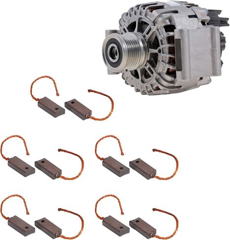 10 Pcs Replacement Alternator Regulator Repair Kit,Alternator Regulator Brush Set Generator Motor Carbon BrushesRE60 RE72 Repair Kit Generator Electric Motor Brush in Saudi Arabia