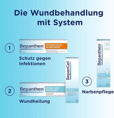 مرهم بيبانثين للجروح والشفاء، يدعم شفاء الجروح الصغيرة والسطحية ومناطق الجلد المتشققة والمتقشرة، 20 جم/ 0.70 أونصة سائلة in Kuwait