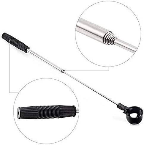 2 Pack Golf Ball Retriever, Stainless Telescopic Golf Ball Retriever for Water with Golf Ball Grabber for Putter, Golf Accessories in Kuwait
