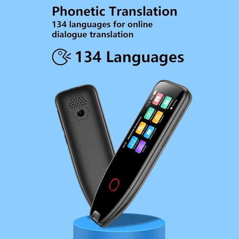 Translation Pen Scanner, OCR Digital Pen Reader, Text to Speech Reading Pen, Smart recoring Pen for Students, Dyslexia, Voice Wireless Language Translator for Travelers & Businessmen in Kuwait