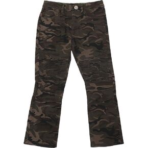 X RAY Skinny Ripped Classic Jeans for Boys Kids, Distressed Slim Fit Denim Pants
