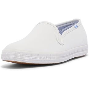 Keds Keds Champion Slip on, Sneaker Womens, White Leather, 6 Narrow