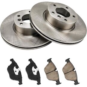 Rear Brake Kit,Brake Rotors and Ceramic Brake Pads Replacement for Elantra 2013-2016,GLS 2011-2012,Limited 2011-2012,GT 2013-2016,Forte 2014-2018,Soul 2014-2016,OEM#31603+D1544