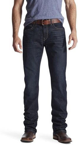 ARIAT Men s Rebar M4 Slim Fit Durastretch Straight Leg Jean, Carbine, 32W x 30L US in Kuwait