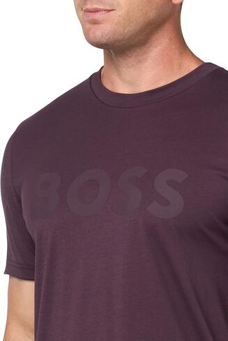 BOSS Men's Bold Logo Short-Sleeve Jersey T-Shirt in Kuwait