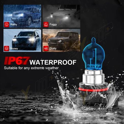 Compatible for Toyota 4Runner Headlights 2010 2011 2012 2013 2014 2015 2016 2017 2018 2019 2020 2021, 9005 High Beam H11 Low Beam Halogen Headlmp Lights, 6000k White, 300% Brightness, 4-Pack in Saudi Arabia