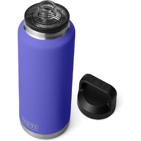 YETI Rambler 46 oz Bottle, Vacuum Insulated, Stainless Steel with Chug Cap, Charcoal