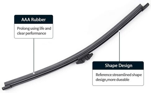 MIKKUPPA Replacement for Toyota RAV4 Rear Wiper Blade 2013-2018 - Back Windshield Rear Wiper Blade Replacement 85242-42040, 10 Inches in Kuwait