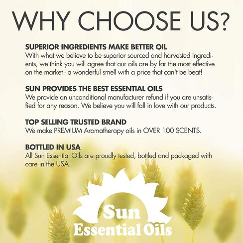 Sun Essential Oils 8oz - Lemon Eucalyptus Essential Oil - 8 Fluid Ounces Lemon Eucalyptus Oil - Aromatherapy Oils in Kuwait