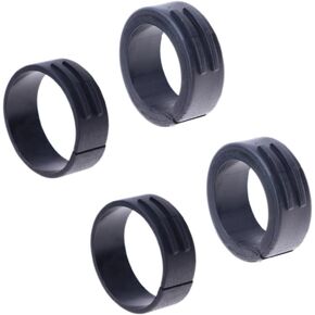 4 Pack Out Front Mount Gasket Bicycle Handlebar Washer Ring for Garmin iGPSPORT GPS Edge Explore XOSS G/G+ Bike Computer Cycling Stand Holder Compatible with 31.8mm 25.4mm 2 Type Bar