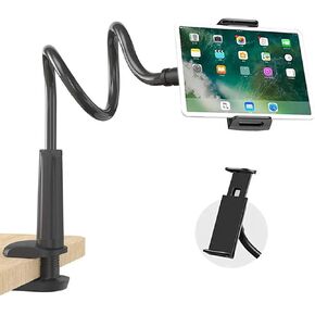 Bike Tablet Mount Holder,Treadmill Bike Tablet Holder Mount,Gym Treadmill Tablet Stand for Microphone Stand, Indoor Stationary Exercise Bicycle Tablet Clamp for iPad,More 4.7-13" Tablet