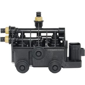 GELUOXI Rear Air Suspension EAS Valve Block Replacement for Land Range Rover Sport 2006-2013/ LR3 2005-2009/ LR4 2010-2016#RVH000095 RVH500050 RVH000055