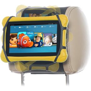 Car Headrest Holder Car Headrest Mount Silicon Holder for 7-10 Inch Fire Tablets