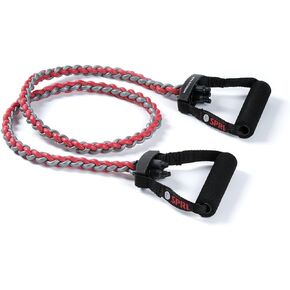 SPRI Braided Xertube Resistance Bands – Premium Exercise Band for Men & Women – Workout Equipment for Home Gym Fitness Training – Comfort Grip for Strength, Weights, and Resistance