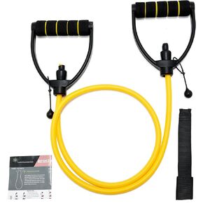 Resistance Bands with Handles, Exercise Resistance Bands, Workout Bands with Door Anchors, Adjustable Length, for Resistance Training, Physical Therapy, Home Workouts…
