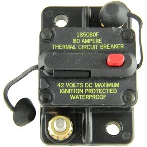 Bussmann CB185-80 Surface-Mount Circuit Breakers, 80 Amps (1 per Pack)