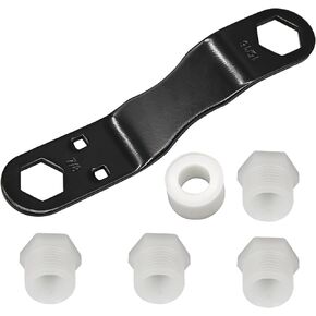 RV Water Heater Drain Plug Kit Designed for RV & Camper Water Heater Drain Plugs, Fits for 7/8" & 15/16" Drain Plugs