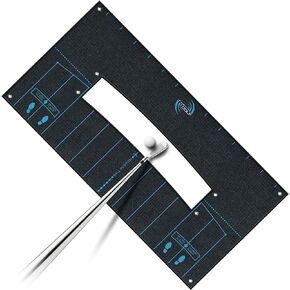 ME AND MY GOLF Ball Striker Alignment Towel - Includes Instructional Training Videos