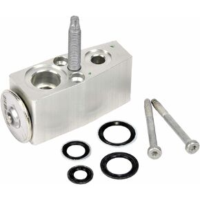 GM Genuine Parts 15-51369 Air Conditioning Thermal Expansion Valve Kit with Evaporator Seals, Valve, Stud, and Bolts
