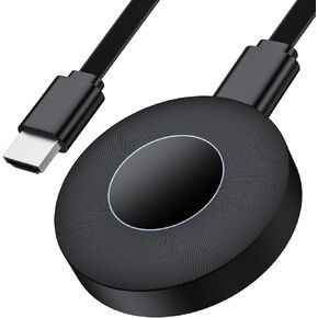 Wireless HDMI Display Dongle Adapter,No Need Any APP,No Setup, Streaming Video/Audio from Laptop,Tablet, PC, Smartphone to HDTV/Projector, Support Android, iOS, Windows and MacOS