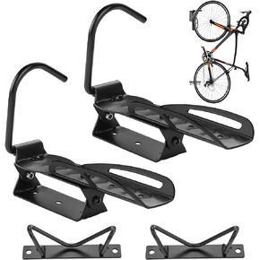 Swivel Bike Wall Mount 2PACK Bike Rack Garage Rack Bike Storage Rack with Tire Tray Bike Hook Bike Wall Rack Bike Hanger for Garage Storage Vertical Bycicle Hook for Indoor Garage in Kuwait