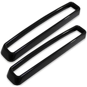MSCRP ABS Front Grille Inserts for 2015-2020 Dodge Challenger (black)