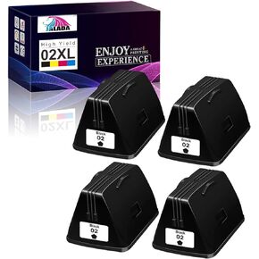 Compatible Ink Cartridges Replacement for HP 02 Ink Cartridge to use with Photosmart D7155 D7160 D7245 D7255 D7363 D7460 3210 3310 C5180 C6250 C6280 C7280 C7180 C8180 Printer (14-Pack)