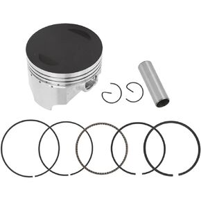 Aramox 9Pcs 69mm Piston Pin Ring Kit Steel Alloy Piston Ring Kit Compatible with ZongShen CB250 Engine Chinese 250cc Pit Dirt Trail Motor Bike