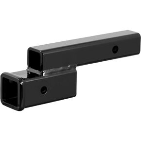CURT 45797 Trailer Hitch Adapter, 2-Inch Receiver, 2-in Drop or Rise, 7,500 lbs