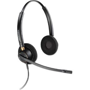 Poly – EncorePro 520 QD headset (Plantronics)– Works with Poly Call Center Digital Adapters – Acoustic Hearing Protection – Dual ear in Kuwait