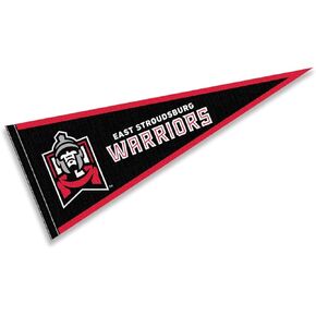 College Flags & Banners Co. East Stroudsburg Warriors Pennant