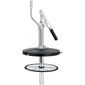 LUMAX LX-1302 Black 18" 25-50 lbs/5 Gallon Grease Gun Filler Pump with 12" Cover. Fast, Easy and Positive Grease Refilling with Simple Pumping Action