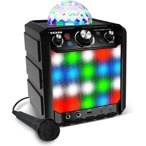 تأثيرات ION Party Rocker - جهاز مكبر صوت بلوتوث محمول مع ميكروفون كاريوكي، تشغيل البطارية وطاقة 40 وات in Kuwait