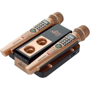 2020 Magic Sing E5+ 5145 Tagalog English Songs + WiFi Karaoke Two Wireless Mics 12K English +1 Year Subscription for Tagalog Hindi Spanish Russian Vietnamese Japanese Korean Songs & More