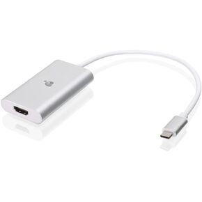 IOGEAR Upstream Mobile Capture Adapter 4K Input, 1080p Capture, Mobile Capture,USB-C and A Host Support Video Output, 1/4" Mounting Screw, UVC Support,OBS & Camerafi Support, PD Passthrough (GUV302P)