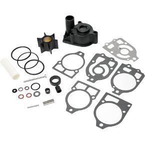 Water Pump Impeller Kit - Compatible with Mercury Marine and Mercruiser - 1991-2021 - Replaces 817275Q05, 817275T4, 18-3147, 9-48315, 12414 - Alpha One Gen 2 Engines - Stern and Vazer Drives