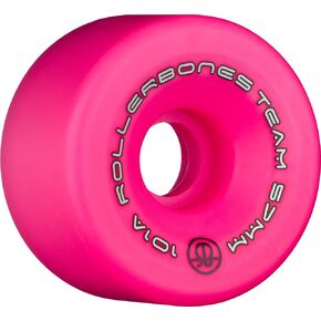 Rollerbones Team Logo 101A Recreational Roller Skate Wheels (Set of 8)