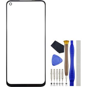 Outer Glass Screen Replacement for OnePlus Nord N200 5G DE2118 DE2117 Black