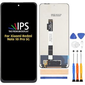 for Xiaomi Redmi Note 10 Pro 5G/Poco X3 GT 21061110AG LCD Display Touch Screen(TFT) 6.6 inch Screen Replacement Digitizer Full Assembly Repair Kits,with Tools(Not for Note 10 Pro)