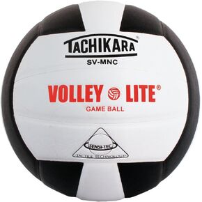 Tachikara SVMNC Volley Lite volleyball (Black/White)