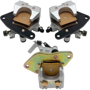 Front Left Right & Rear all Brake Calipers for Yamaha Raptor 350 YFM350 2004-2013 Raptor 125 YFM125 2011-2013