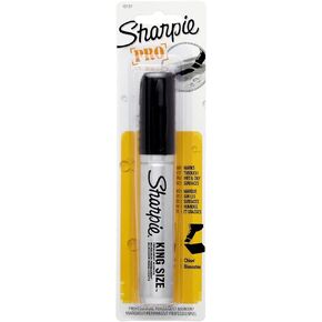 SHARPIE Pro King Size Permanent Marker, Black (15101PP)