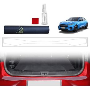 AOSKonology for Mach-E Trunk PPF TPU Protection Strip Rear Bumper Protector Guard Anti Scratch Paint Protective Film Compatible with Mustang Mach E Accessories 2021 2022 2023