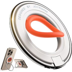 JOYROOM for Magsafe Phone Grip Holder Kickstand Magnetic Phone Ring Holder Stand for Magsafe Phone Ring Camera Snap for iPhone 15 14 13 12/Pro/Max/Plus, All Smartphone,Kindle in Kuwait