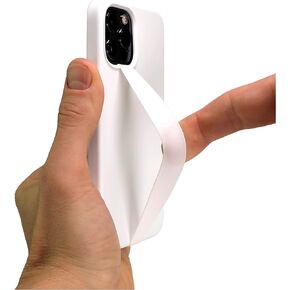 Phone Loops: Silicone Elastic Phone Grip Strap, Phone Holder for Hand, Small, Light and Discreet Slim Phone Strap Grip, Secure Phone Hand Holder and Phone Grip Strap