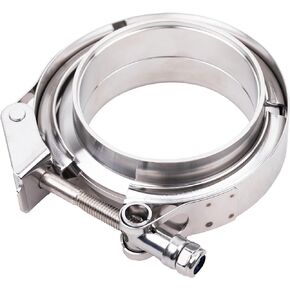 3-Inch Stainless Steel 304 Quick Release V-Band turbo downpipe Exhaust Clamp