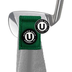 SUPERCLIP Universal Magnetic Towel Clip - Magnetic Golf Towel Clips and Golf Ball Marker, (Blue Monster)