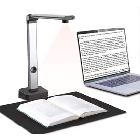 14MP HD Document Scanner, Capture Size A3, Smart Multi-Language OCR, Pdf, for Office and Education, Just Compatible with Window System