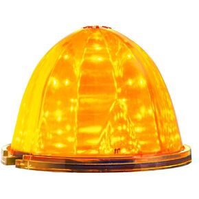 GG Grand General 81946 Green/Green Classic Watermelon Surface Mount 18 LED Turn/Marker Light with Stainless Steel Bezel