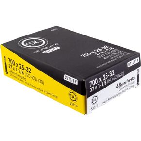 Sunlite Utili-T Presta Valve Bicycle Tubes, 700 x 25-32 / 48mm Valve
